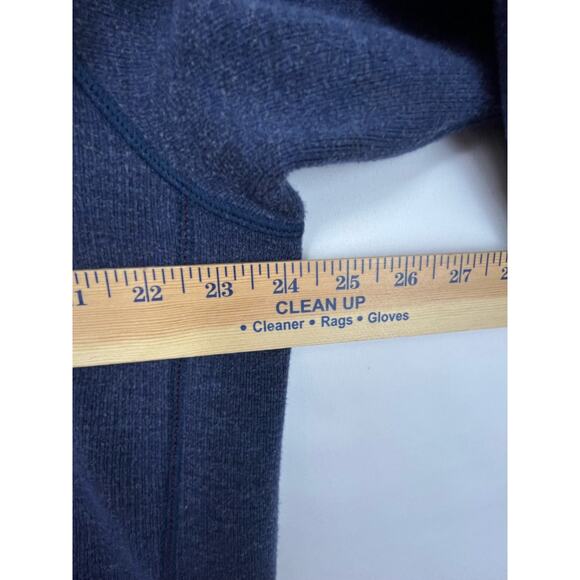 Tommy Bahama Men's XL Blue/Maroon Reversible 1/4 Zip Long Sleeve Sweater - Picture 7 of 10